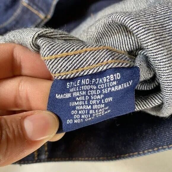 VINTAGE Phat Farm Denim Jacket 2XL - Picture 4 of 4